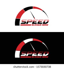 speed logo design vector. simple logo for racing