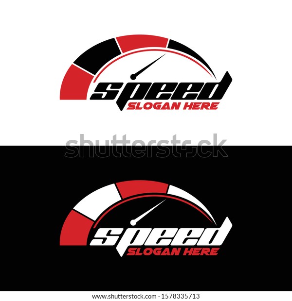 speed logo
design vector. simple logo for
racing