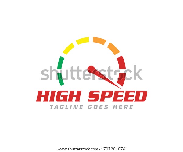 Speed Logo Icon Design\
Vector