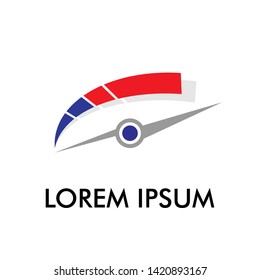 speed logo icon for race or car product