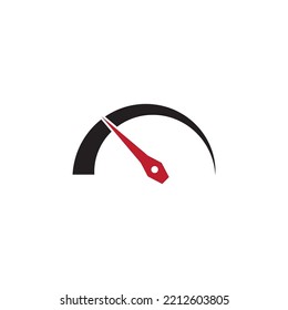 speed logo icon vector illustration logo design