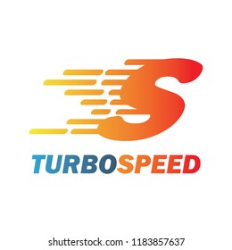speed logo for internet or auto company. vector illustration