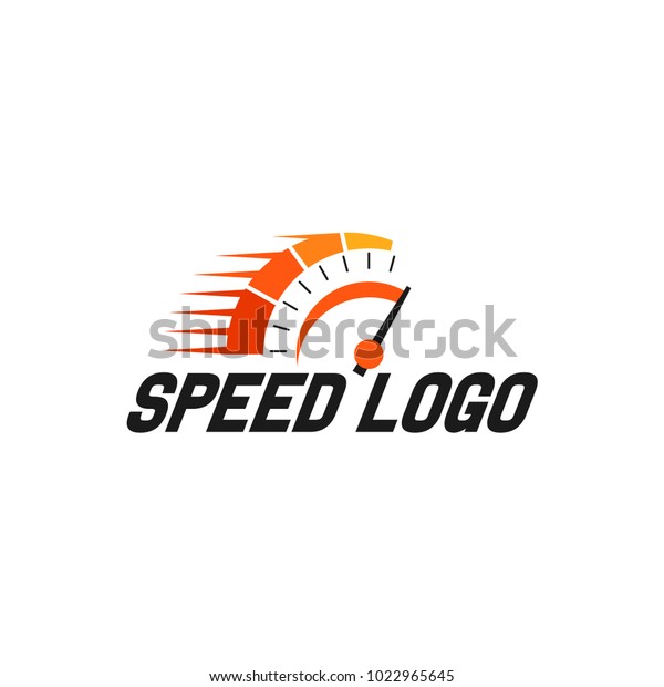 Logo De Vitesse Logo De Sondeur Image Vectorielle De Stock Libre De Droits 1022965645