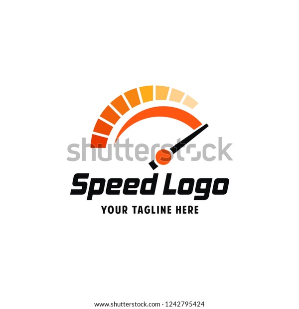 Speed Logo.
Speedometer Logo Vector Art.  speedometer. abstract symbol of
speed. template logo design. vector.
eps10.