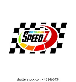 Speed logo template