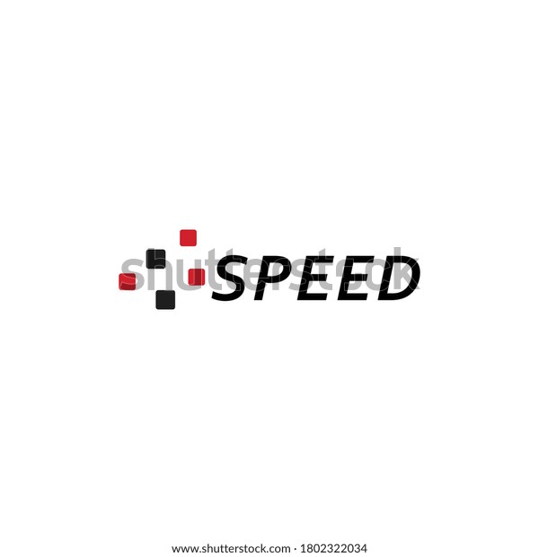 Speed logo\
template design vector\
illustration