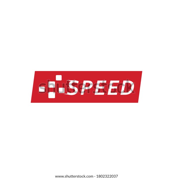 Speed logo
template design vector
illustration