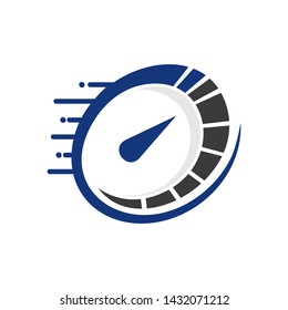 Speed Logo Template Stock Vector
