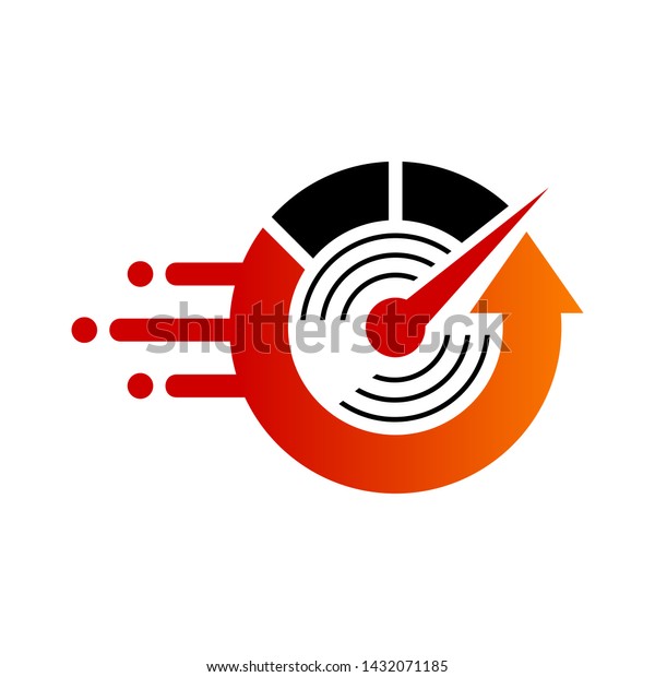 Speed Logo Template Stock\
Vector