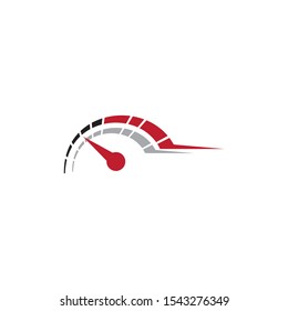 Speed logo template vector icon design