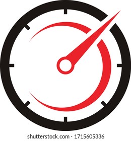 Speed logo template vector icon design