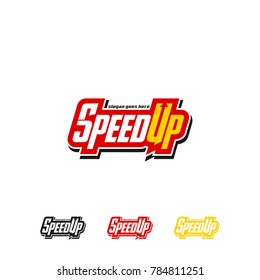 Speed logo. Vector art.