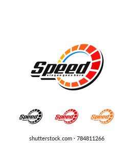 Speed logo. Vector art.