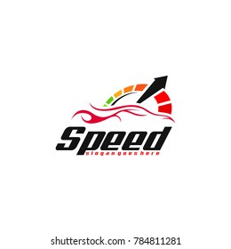 Speed logo. Vector art.