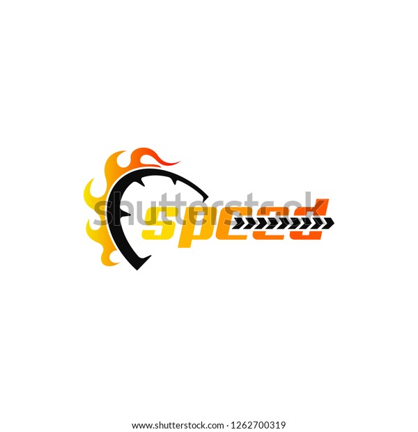 Speed logo
vector. Speedometer logo. Fast
logo