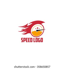 Speed logo vector template