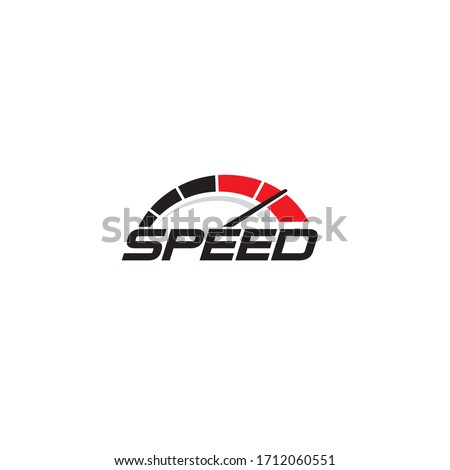 Speed logo or wordmark design