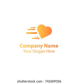 speed love logo design