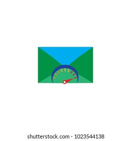 Speed Mail Logo Icon Design