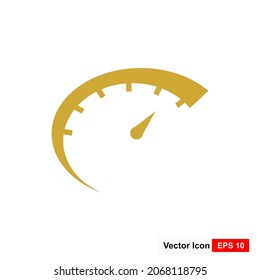 Speed  Measure. Speedometer Icon Fast Upload Download Rating. Quick Level Tachometer Accelerate.
