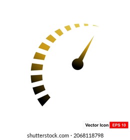 Speed  measure. Speedometer icon fast upload download rating. Quick level tachometer accelerate.