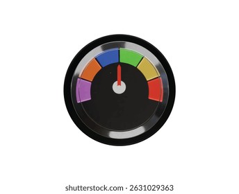 speed meter icon 3d illustration render