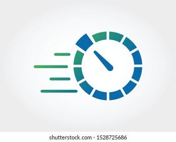 Speed meter icon ideal for a wide range of Auto and Moto Services, Parts, and Sports