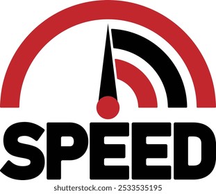 Speed meter logo design. Speed logo vectors. Hi-speed icon vectors. Car meter icon vectors. Meter logo design royalty free download