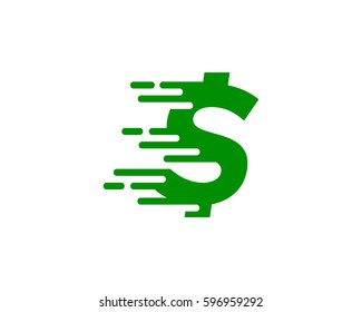 Speed Money Logo Design Element