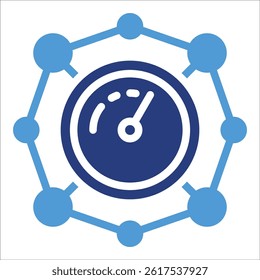Speed Networking Icon Element For Design