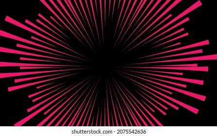 velocidad de las líneas en curso fondo rosado