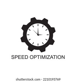 speed optimization icon , analysis icon