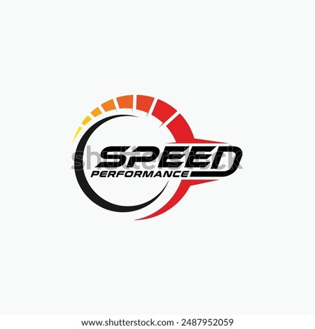 speed performance, RPM, acceleration, logo template1