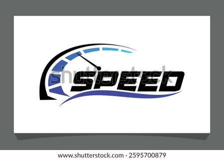 speed performance, RPM, acceleration, logo vector template EPS 10