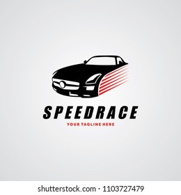 Speed Race Logo Design Template