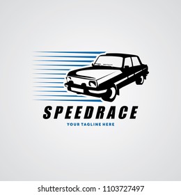 Speed Race Logo Design Template