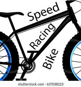 Speed racing bike
