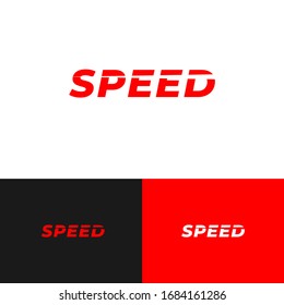 El concepto de diseño del logo de Spedd Lettermart puede representar deporte, deporte, camión o rápido. Vector para empresas. Eps 10 de moda