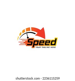 Speed racing sports modern logo branding