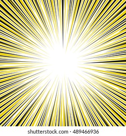Speed radial line background