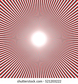 Speed radial line background