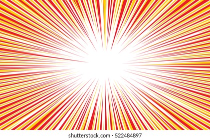 Speed radial line background