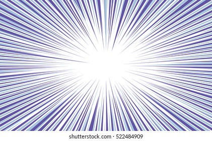 Speed radial line background