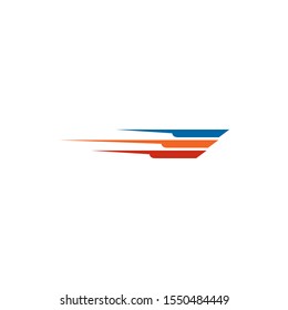 Speed rapid icon logo design inspiraiton vector template