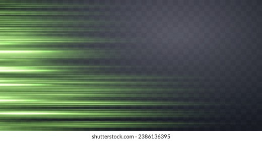 
Speed rays, light neon flow, zoom in motion effect, green glow speed lines, colorful light trails, perspective stripes 
Abstract background, vector illustration.