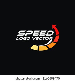 Speed Rpm Auto Car Logo Template Stock Vector (Royalty Free) 1160699470