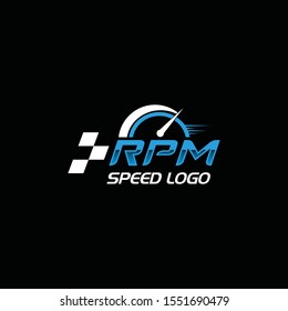 speed RPM logo design inspirations