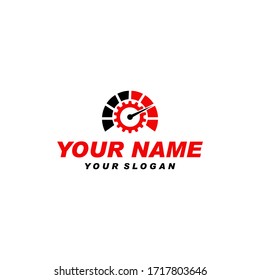speed RPM logo vector graphic abstract modern