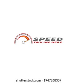 speed rpm speedometer vector graphic logo design download