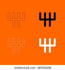 Speed shifter icon .